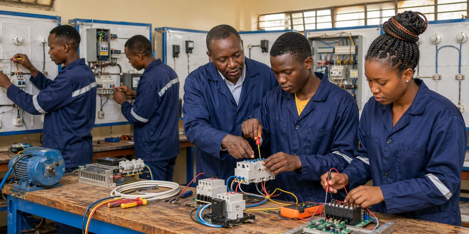 Electrical and Electronic Engineering practical training